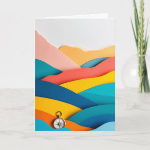 Adventure Awaits Compass Journey Card