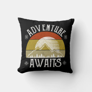 Adventure Awaits Cushion
