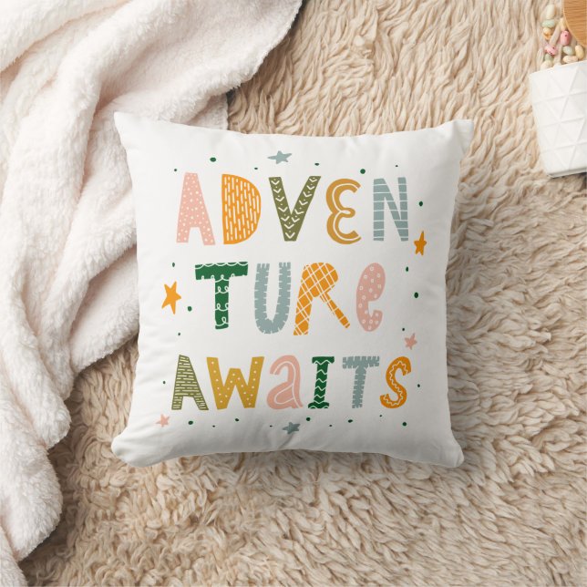 Adventure Awaits Cushion (Blanket)