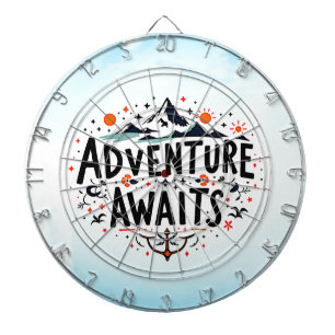 Adventure Awaits Dartboard