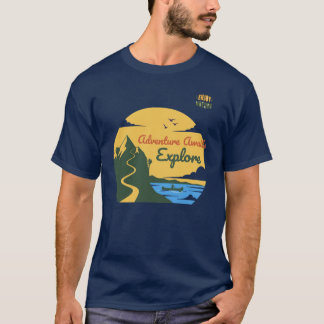 Adventure Awaits: Explore & Enjoy Nature T-Shirt