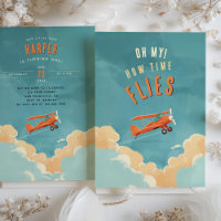 Adventure Awaits - Flying Aeroplane First Birthday