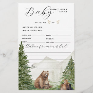 Adventure Awaits Gender Neutral Baby Shower Game