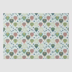 Adventure Awaits Hot Air Balloon Sage Tissue Paper