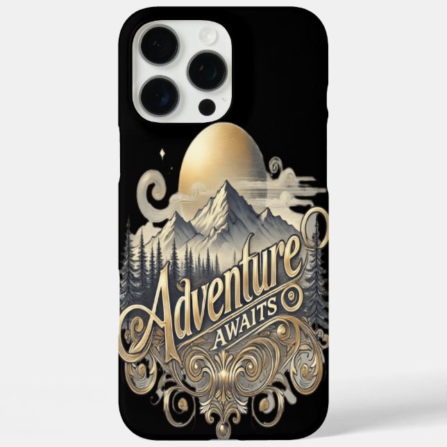 Adventure Awaits in the Great Outdoors Case-Mate iPhone Case (Back)