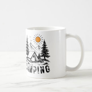 Adventure Awaits in the Wilderness , Camp More Coffee Mug
