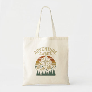 Adventure Awaits – Inspirational Travel Tote Bag