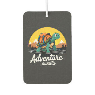 Adventure Awaits is Hiking Adventures is Outdoor A Car Air Freshener