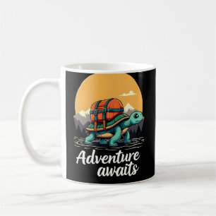 Adventure Awaits is Hiking Adventures is Outdoor A Coffee Mug