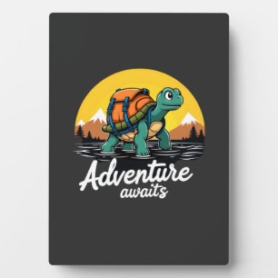 Adventure Awaits is Hiking Adventures is Outdoor A Plaque