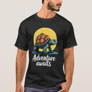 Adventure Awaits is Hiking Adventures is Outdoor A T-Shirt