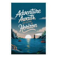 Adventure awaits, just beyond the horizon