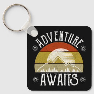 Adventure Awaits Key Ring