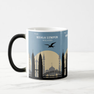 Adventure Awaits: Kuala Lumpur Malaysia Travel  Magic Mug
