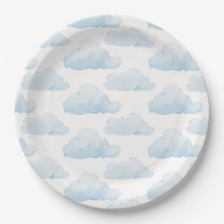 Adventure Awaits Little Explorer Baby Boy Shower Paper Plate