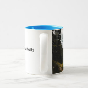Adventure Awaits Mountain Coffee Mug Majestic Na