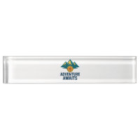 Adventure Awaits – Mountain & Compass Car Decal