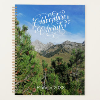Adventure awaits mountain landscape planner