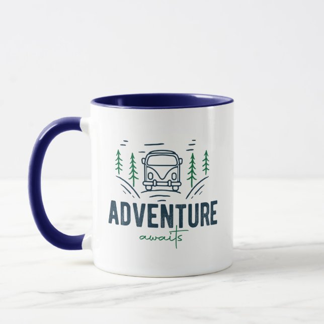 Adventure Awaits Mug (Left)