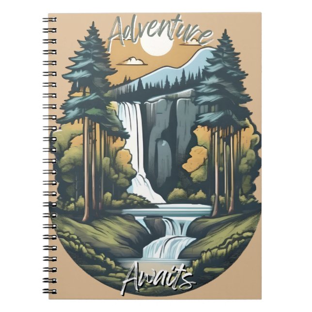 Adventure Awaits - Nature Notebook (Front)