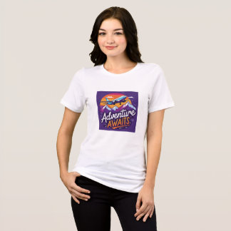 Adventure Awaits Nature T-Shirt Tri-Blend Shirt