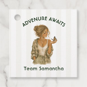 Adventure Awaits Outdoorsy Bachelorette Weekend Favour Tags