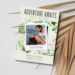 Adventure Awaits Photo Destination Wedding Save The Date