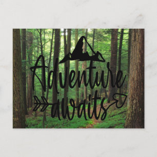 Adventure Awaits Postcard