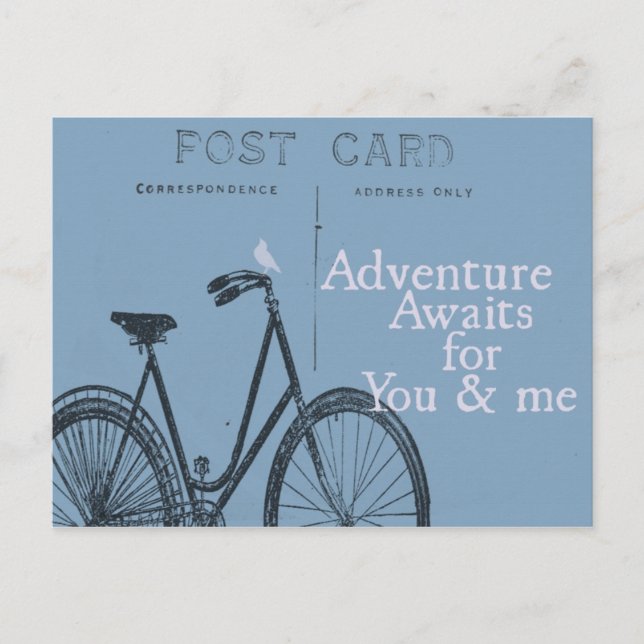 Adventure Awaits Postcard (Front)