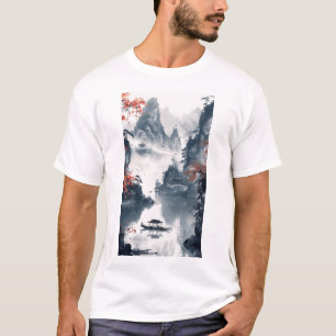 Adventure Awaits Sailboat Ocean Waves Nautical T-S T-Shirt