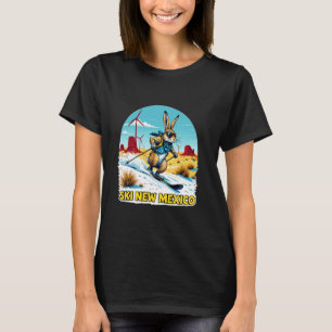 Adventure Awaits Ski New Mexico Fun T-Shirt