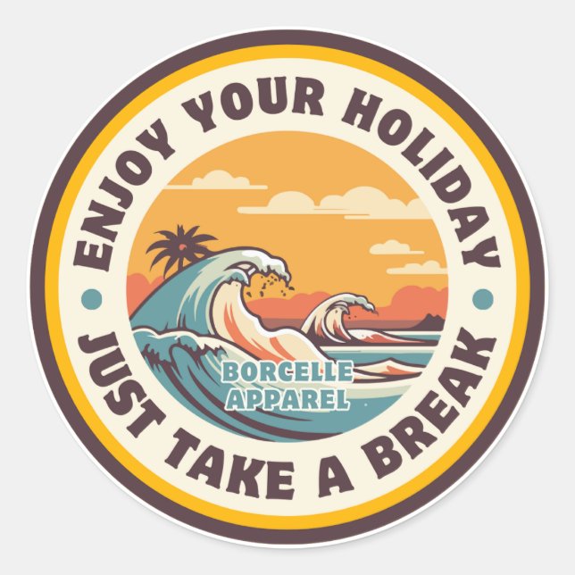 Adventure Awaits Sticker (Front)