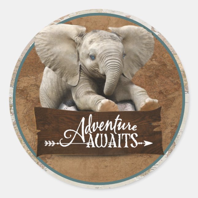 Adventure Awaits Stickers (Front)