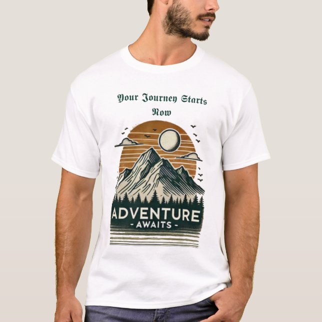 Adventure Awaits T-Shirt (Front)