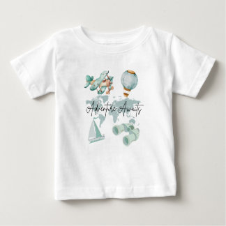 Adventure Awaits! This charming toddler tee