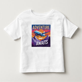 Adventure awaits toddler T-Shirt