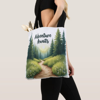 Adventure Awaits Tote Bag