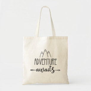 Adventure Awaits Tote Bag