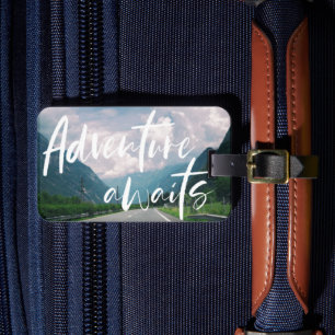 Adventure Awaits Travel Luggage Tag