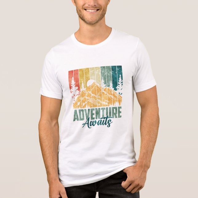 Adventure Awaits Tri-Blend Shirt (Front)