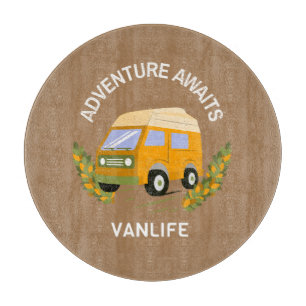 Adventure Awaits  VanLife Cutting Board