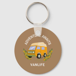 Adventure Awaits VanLife Key Ring