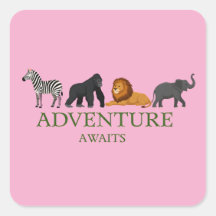 Adventure Awaits - Vintage Binoculars and Mountain