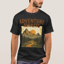 Adventure Awaits | Vintage Mountain & Nature Illus