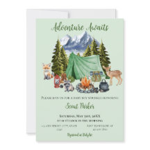Adventure Awaits Woodland Baby Shower