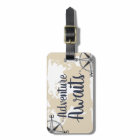 Adventure Awaits World Map & Cream