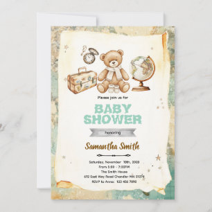 Adventure Baby Shower Invitation