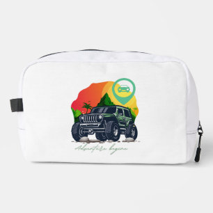 adventure begin, offroad dopp kit