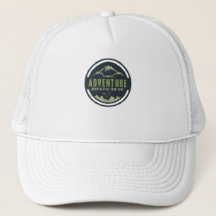 Adventure Begin outside your tent Trucker Hat