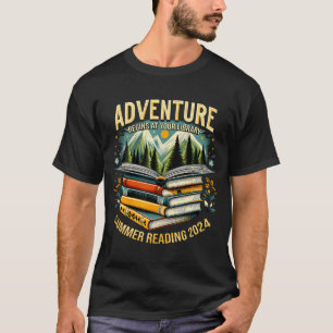 Adventure Begins At Your Library Summer Reading Ac T-Shirt